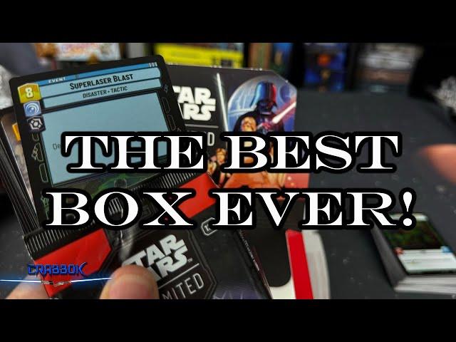 The Best Booster Box of ALL TIME (and How I Got It!)   Star Wars Unlimited