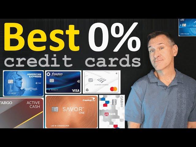 BEST 0% APR Credit Cards 2024  Zero Interest for Large Purchases or Paying Off Debt, etc.