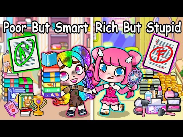 Poor But Smart and Rich But Stupid | Sad Story | Avatar World | Pazu Games