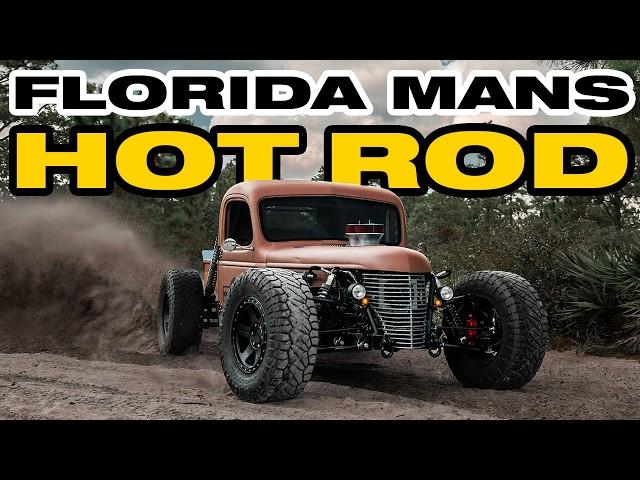 Insane Trophy Truck Inspired 1940s Chevy Hot Rod