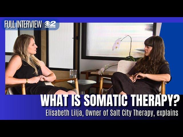 FULL INTERVIEW: What is somatic therapy? How does it work? And does it really help heal trauma?