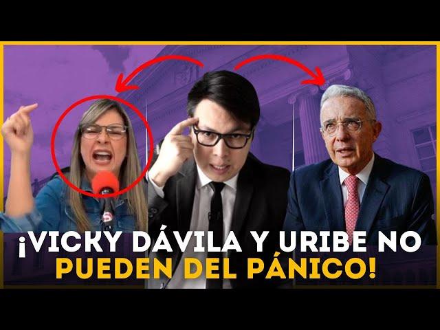 VICKY DÁVILA Y URIBE EN PÁNICO | #WALLYOPINA