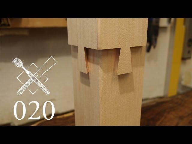 Joint Venture Ep. 20: Four faced dovetail splice (Japanese Joinery)