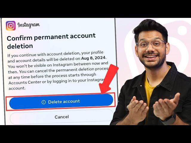 Instagram account delete kaise kare permanently | How to Delete Insta account permanently 2024