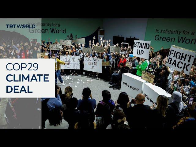 COP29 climate summit ends with divisive climate deal