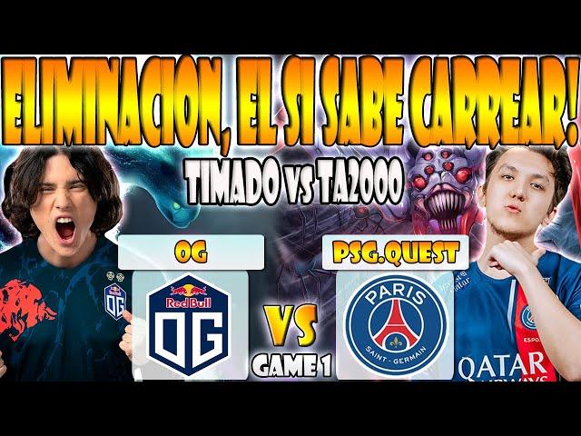 OG VS PSG.QUEST BO3[GAME 1]ELIMINACION-TIMADO, WISPER, CEB, BZM VS TA2000-RIYADH MASTERS 2024 - DOTA