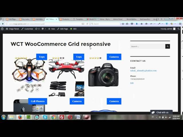 woocommerce responsive product grid