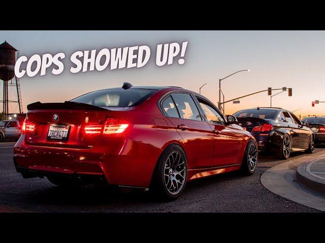 BMW F30 335I GOES TO INSANE BMW MEET!