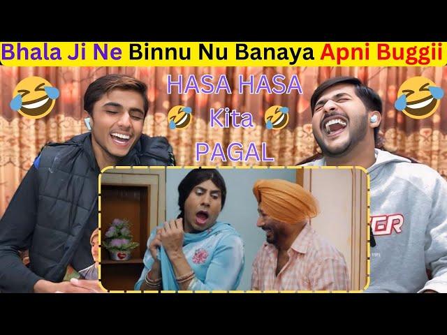 Mr & Mrs 420 Funny Punjabi Comedy Movie  (Part 2)| Pakistani Boys Reaction ️