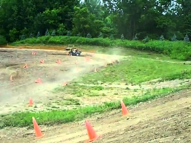 Baja SAE Laval - Manoeuverability winning run Rochester 2010