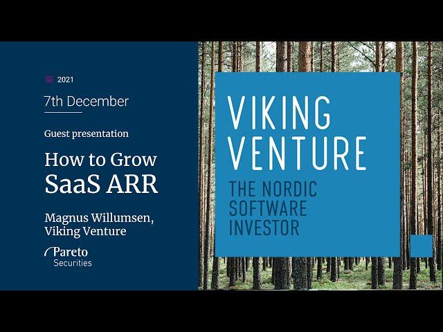 Viking Venture: Seven steps to grow your ARR through value-based pricing
