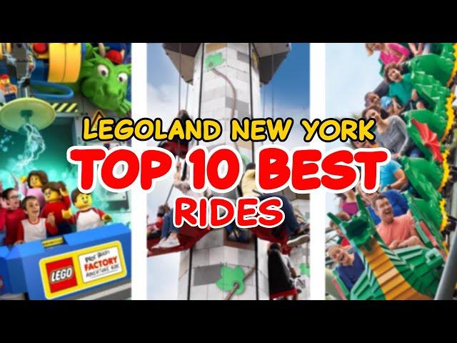 Top 10 rides at Legoland New York - Goshen, New York | 2022