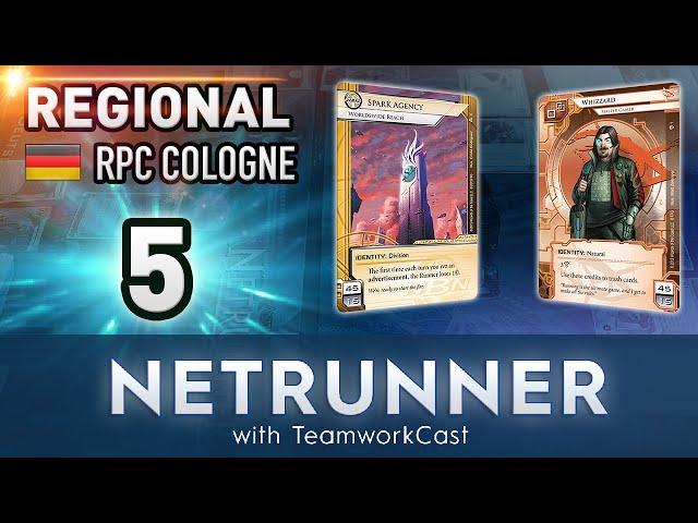 RPC Cologne Regional 2016 - #5 - Trash Debt - Netrunner With TeamworkCast