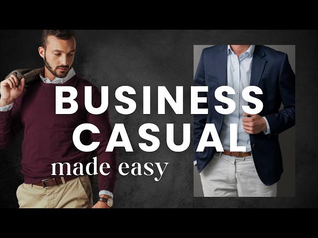 What Is Business Casual? | 5 Business Casual Essentials for Men