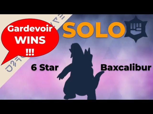 How to SOLO 6 star Baxcalibur Fighting Tera Type - Gardevoir - Pokemon Scarlet and Violet