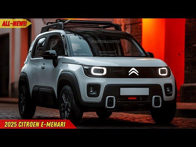 The All-New 2025 Citroën E-Méhari: The Electric Revival of the Méhari