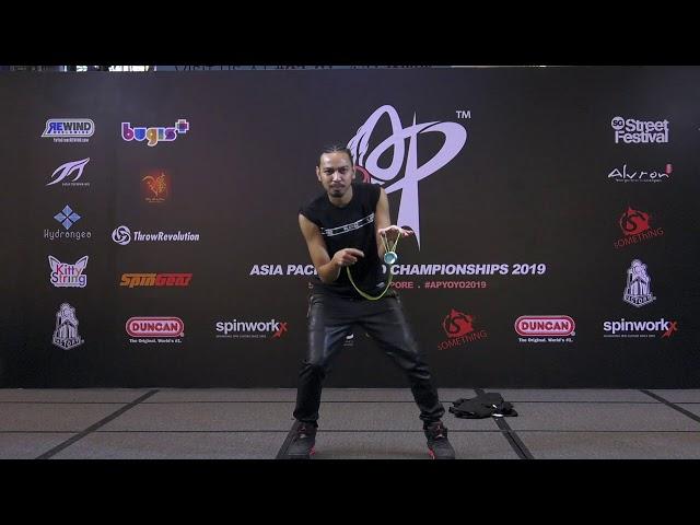 Hassan Marialis (MY): Ditto Division - Asia Pacific Yo-yo Championships 2019