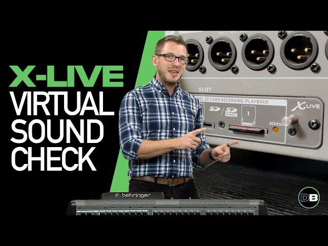 Behringer X-Live Virtual Sound Check