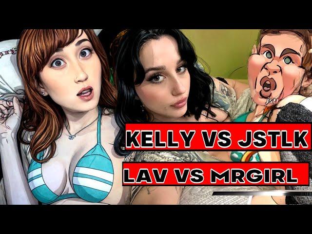 THROWBACK DRAMA Kelly VS Jstlk, LavLune vs Mrgirl (bring your daughter to work day) May 2024