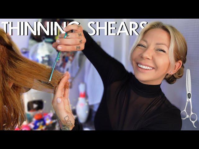 how to use thinning shears | 2024