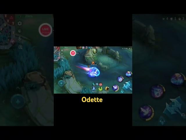 Odette and Johnson Combo #mobilelegends #odettegameplay #youtubeshorts #shortsvideo #mlbb #mlbbph