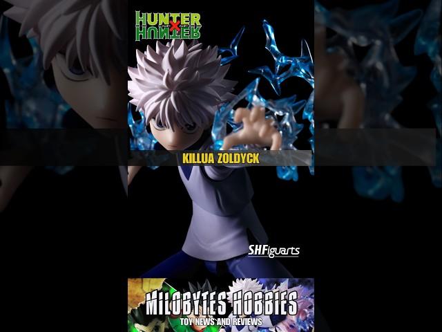 This Killua Figure Looks AMAZING!!! #shfiguarts #hunterxhunter