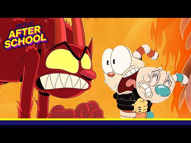 Cuphead the Debtor's Invisible Sweater  The Cuphead Show! | Netflix After School