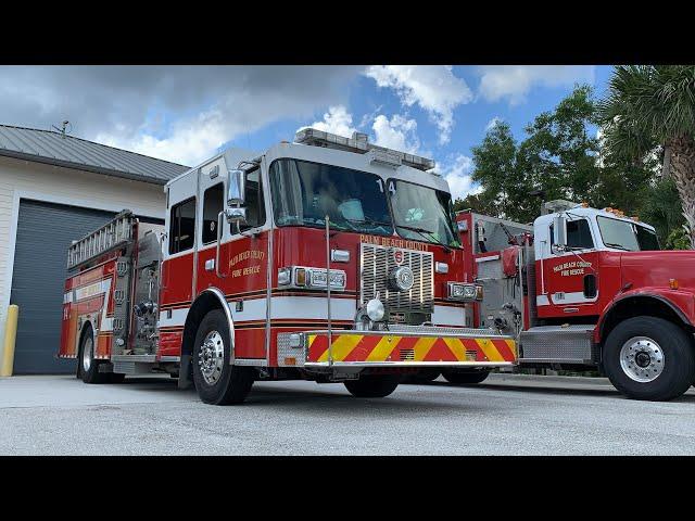 Walk Around Of Palm Beach County Fire Rescue Engine 14