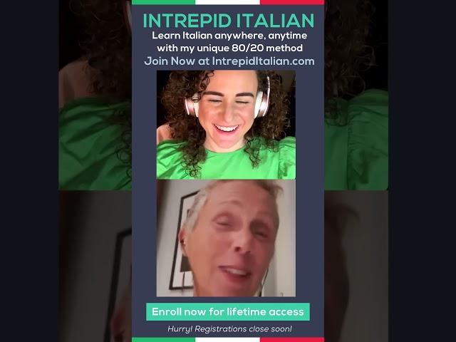 JOIN INTREPID ITALIAN  Registrations NOW OPEN IntrepidItalian.com (Theresa's Testimonial)