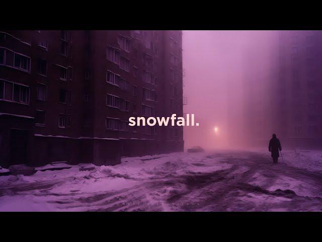 snowfall. (slowed playlist)