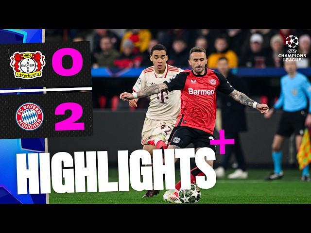 Champions League Highlights: Leverkusen bow out of the UCL after a 2-0 defeat against Bayern Munich