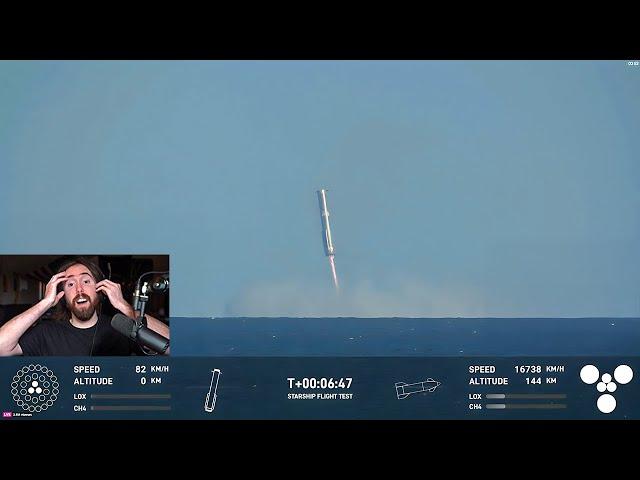 SpaceX Abort and Water Landing