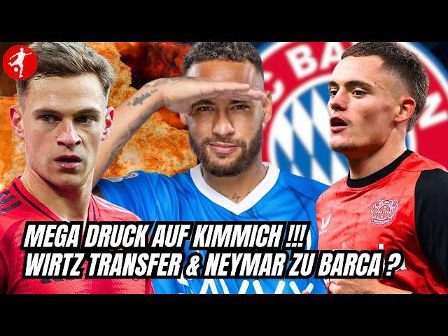 MEGA BAYERN DRAMA | Kimmich Poker & Wirtz Transfer | Davies Verletzt & Neymar Transfer | Buli News