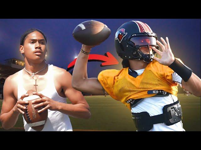 Training an 8th grade QB from Samoa | GAME WEEK EP. 1