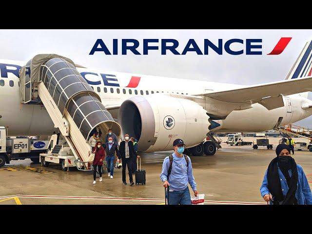 AIR FRANCE BOEING 787-9 (Premium Economy) | Dubai - Paris | Flight review