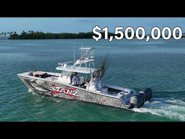 $1,500,000 Fishing Tournament! Team “Broad Minded” on 42’ Freeman