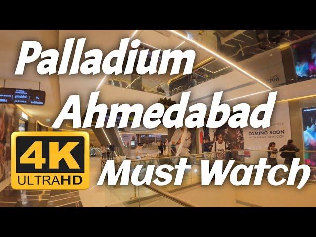 Palladium Mall Ahmedabad tour Must watch | Biggest Shopping Mall Gujarat in 4K #osmoaction3 #dji