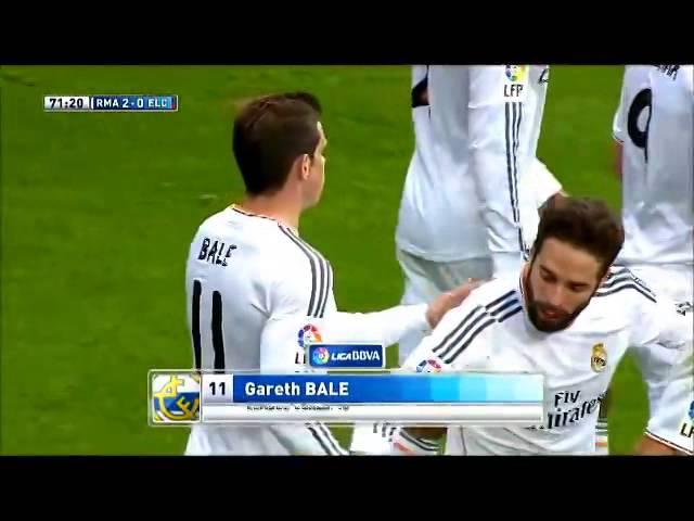 Bale's incredible long range goal against Elche