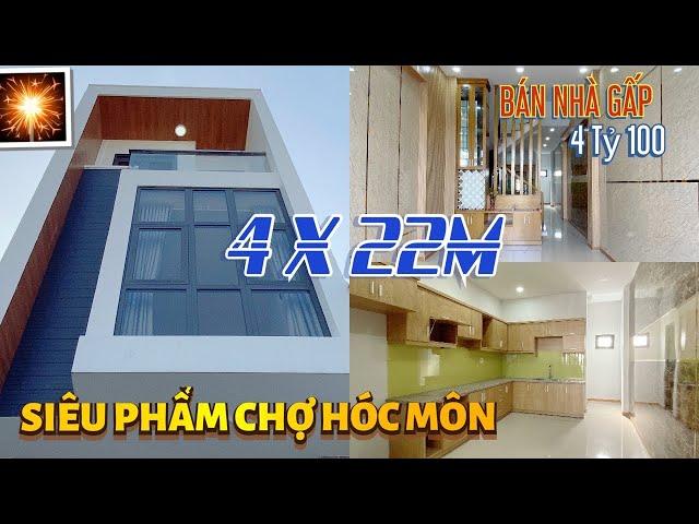 [Siêu phẩm gấp] Bán nhà Hóc Môn giá rẻ 2021 4x22m gần chợ Hóc Môn giáp quận 12