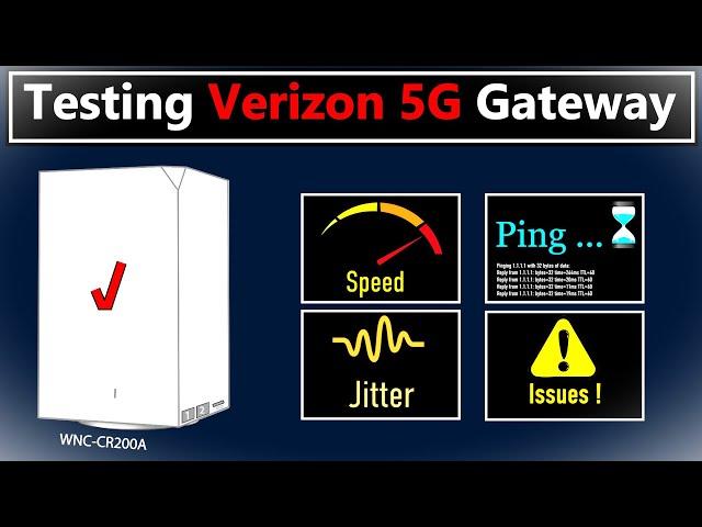 Testing New Verizon 5G Gateway: Speed | Latency | Ping | Jitter