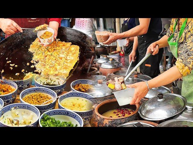 China’s Morning Food Street & Local Market in Wuhan【Alin Food Walk】