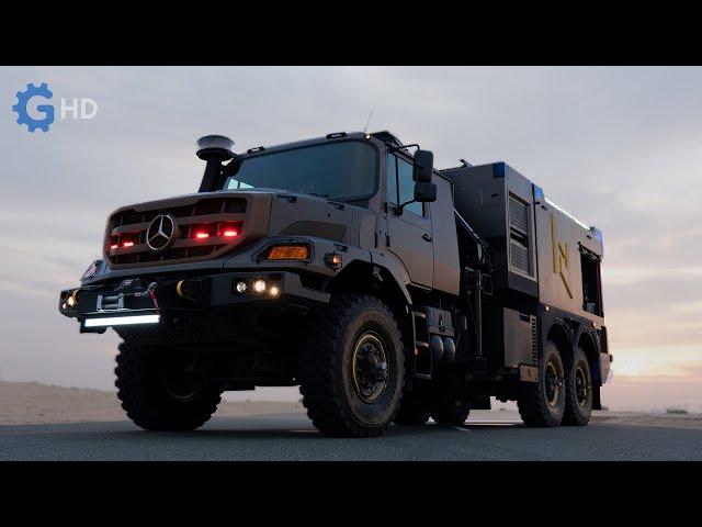 5 MOST AWESOME MERCEDES BENZ ZETROS TRUCKS IN THE WORLD ▶ SPECIAL RESCUE UNIT