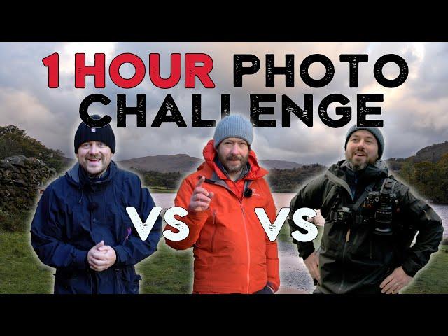 Mads vs Nigel vs James | ONE HOUR PHOTO challenge