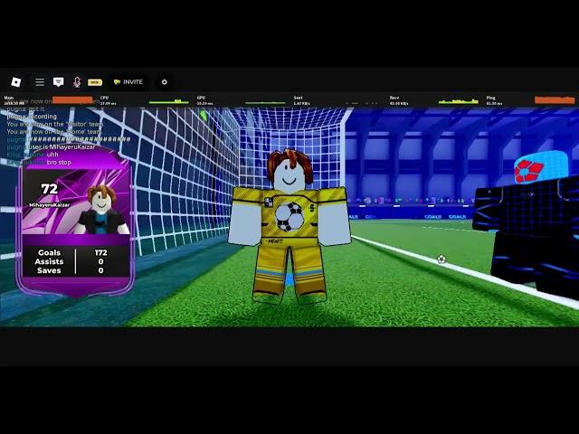 bl:r exploiter, bro is probably afk and just turned on auto goals