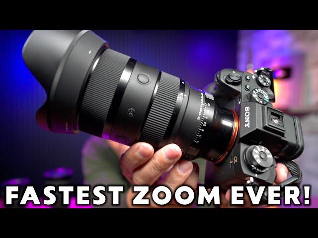 ULTIMATE SONY ZOOM LENS!! Sigma 28-45mm f/1.8 Review