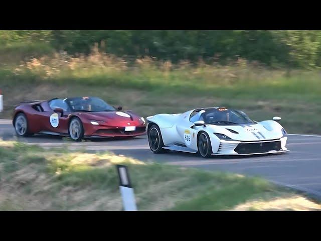 FULL THROTTLE THROUGH ITALY - Ferrari Tribute to 1000 Miglia 2025
