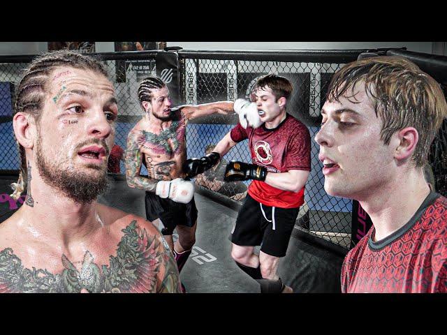 Poker Player Tries FIGHTING SUGA SEAN.. (INSTANT REGRET) Frankie C vs Suga Sean