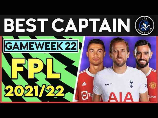 FPL Double Gameweek 22 Best Captain | Fantasy Premier League Tips 2021/22