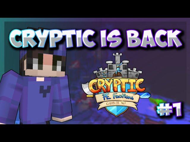 CrypticPE is BACK! |1st Kill & Death | EP-1 CrypticPE