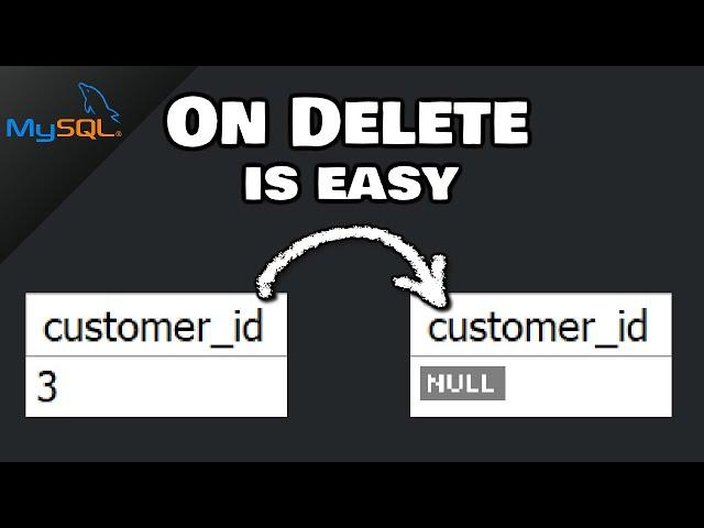 MySQL: ON DELETE